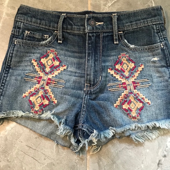 Hollister Pants - Hollister size 23 (00) high rise shorts